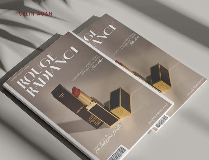Rouge Radiance – Magazingestaltung